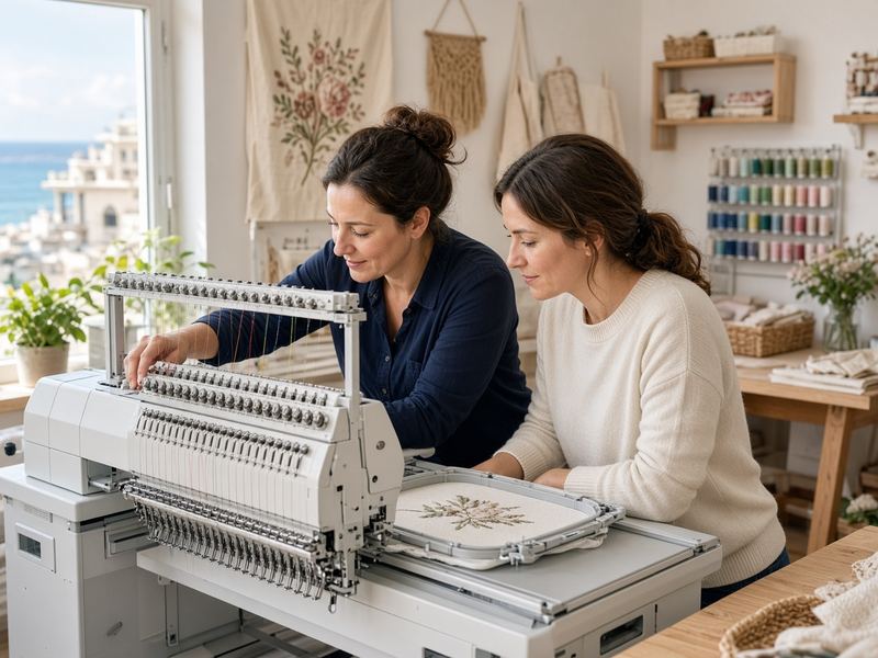 Maintenance at Embroidery Echo Comet